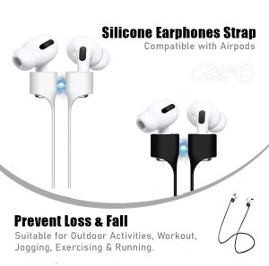 Earphones Strap Anti Lost String Silicone String Rope for Bluetooth Earphones Magnetic Air_pods - 1pcs