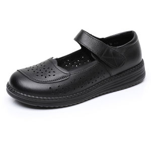 CHMOZYF Novelty flat shoes woman quality leather mary janes trotters flats ankle loafers women