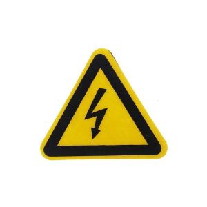 Indoor Outdoor Hazardous Voltage Danger Shock Hazard Electrical Safety Warning Sign Label Sticker Decal Adhesive 3 Sizes