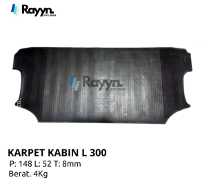Karpet Alas Kabin Mitsubishi Colt L300- Karpet L300 Bahan 100% Karet Tebal Jamin Kuat & Awet