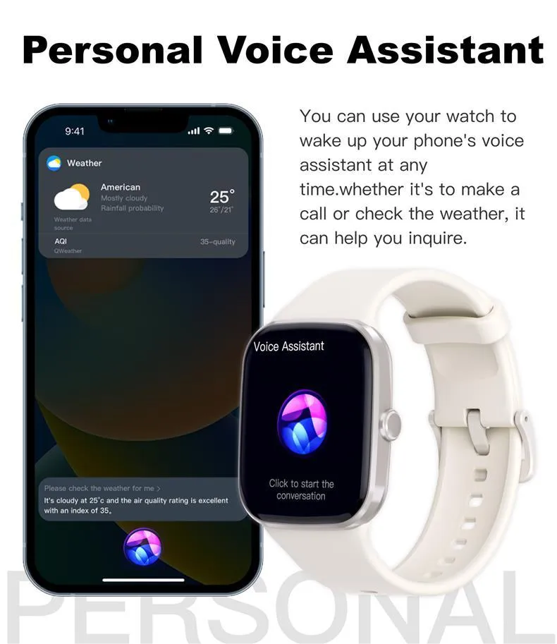 OPPO Smart Watch S9 Max Bluetooth Waterproof Smart Watch Heart