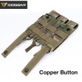 IDOGEAR Tactical SMG Triple Magazine Pouch Kriss Mag Holder Carrier Military Tarining Camoufalge MOLLE Waist Bag For SMG Kriss MP7 MP5 Vector Mag Pouch Holder 3576. 