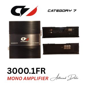 CATEGORY 7 3000.1FR MONO AMPLIFIER
