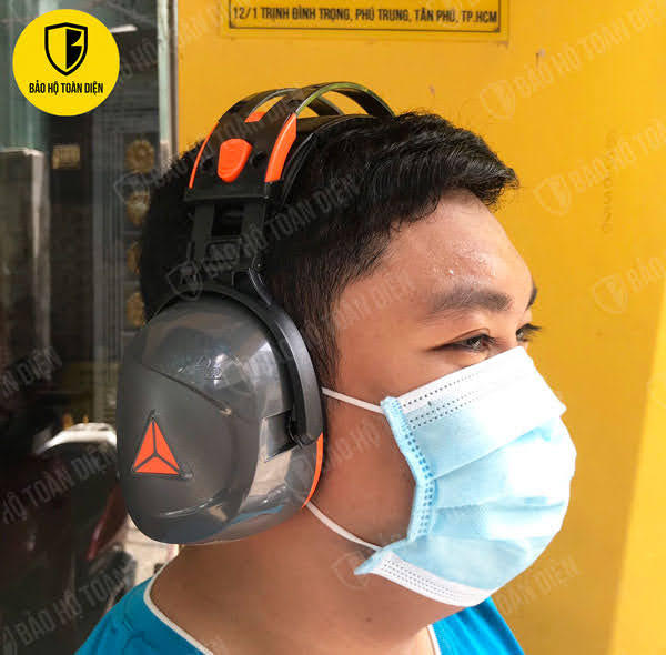 [CHÍNH HÃNG] Chụp tai chống ồn Deltaplus Interlagos thiết kế gấp gọn ...
