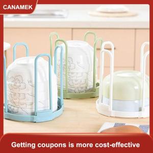 【CANAMEK 】 1PC Storage Rack Bowls Organizer Drain Water House Dish Kitchen Storage Holders
