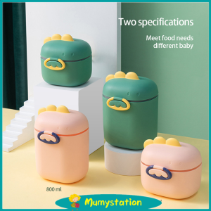 Mumystation Baby Milk Powder Box Food Storage Tank Portable Milk Powder Container Dinosaur Baby Food Milk Box Bayi Bekas Susu