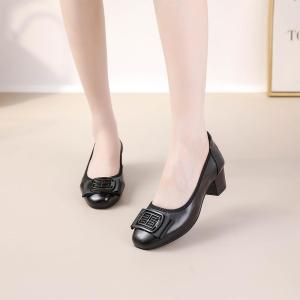 Sepatu new pita woman clar ktsTumit tinggi wanita kulit Sepatu Wanita melati Heels Shoes tinggi 5cm