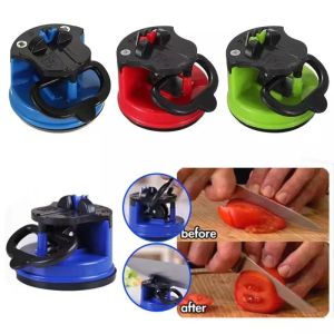 CHB Knife Sharpener With Suction Pad For Kitchen Knife Tool for Household Travel and Office Space Saver WD-0194