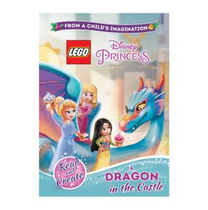 Disney Princess Lego Chapter Book A Dragon in the Castle Junior Novel For Kids