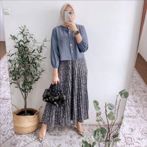 Zavika Set Rok Kekinian | One Set Wanita Terbaru 2024 Korea | One Set Wanita Terbaru 2024 Remaja New