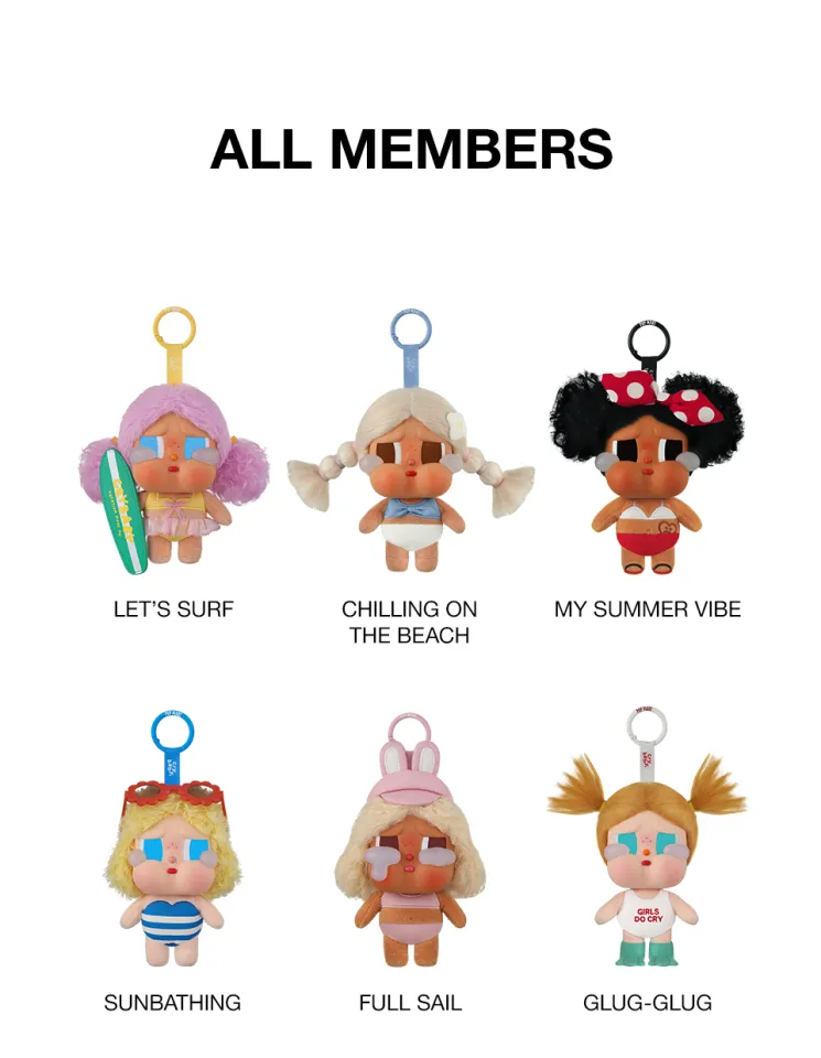 CRYBABY クライベイビー　Vacation Mode On ペンダント CRYBABY Vacation Mode On Series-Vinyl Plush Pendant Blind Box