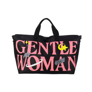 SKM Gentle Woman Large Capacity Travel Fitness Nylon Cloth Tote Bag Beg Wanita  CS314