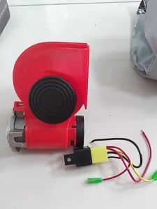 【พร้อมชุดสายไฟ】แตรลมไฟฟ้า 12v /24v เสียงทรัมเป็ต 12-24โวลต์ เลือกได้ สำหรับรถจักรยานยนต์ และรถยนต์