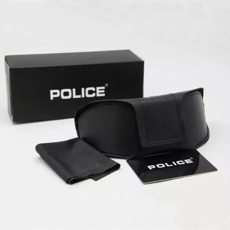POLICE Luxury Brand Sunglasses Men's Brand Glasses Designer Pilot