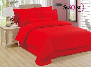 CADAR COTTON SYAQIST PATCHWORK SUPER QUEEN COMFERTER SET 7IN1 / SET SELIMUT TEBAL / CADAR PENGANTIN