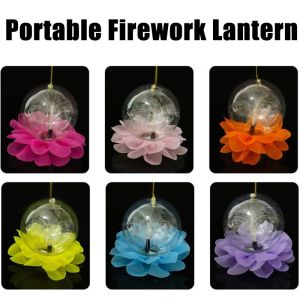 【】🔥CNY 2025 】Trung Quốc năm mới phong cách Ins dẫn sáng nhấp nháy đèn lồng pháo hoa đèn hình thần tiên cá tính Lễ Hội Mùa xuân đầy màu sắc cầm tay phát sáng đèn lồng với xử lý (trong kho)