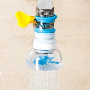 Kepala Kran / Penyambung Kran Cuci Piring Kran Angsa Bahan Plastik JSQ-50