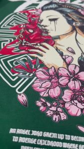 [Train 2H] Japan art stussyy carton shirt loose plus size elastic high quality cotton casual blouse shirt 2 way .C