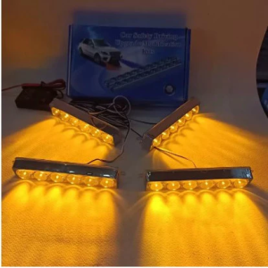 ไฟฉุกเฉินไฟไซเรนLED 6จุด * 4ช่อ รุ่น826 อเนกประสงค์ แดง-น้ำเงิน