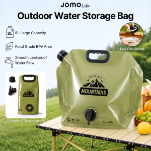 ✅2026 NEW✅JOMO 8L Foldable Water Bag Camping Water Container Outdoor Water Storage Leakproof