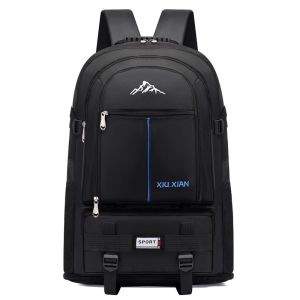 จัดส่งใน 24 ชั่วโมง กระเป๋าเป้เดินทาง 75 ลิตร แบบสะพายหลัง ใช้ สำหรับท่องเที่ยว เดินเขา กันน้ำได้ น้ำหนักเบา COD