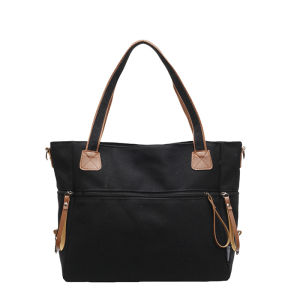 Womens Shoulder Bag Large Capacity Canvas Cross Body Bags Students School Bag Tote Bag Handbags for Men