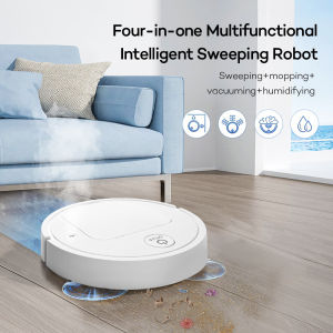 Lau Robot Quét Máy hút bụi Tự động Sàn Điện Máy Giặt Với Ẩm Phun USB Sạc