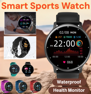 Waterproof Smart Watch Heart Rate Blood Pressure Monitor Sports Watch Healthy Monitor Bracelet Pedometer
