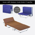 Giường gấp sofa thông minh Hàn Quốc - giường ngủ trưa văn phòng 180 x 65 x 26 cm. 