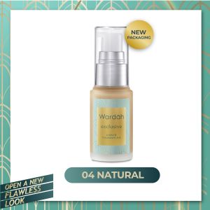 Wardah Exclusive Liquid Foundation - Alas Bedak Wardah