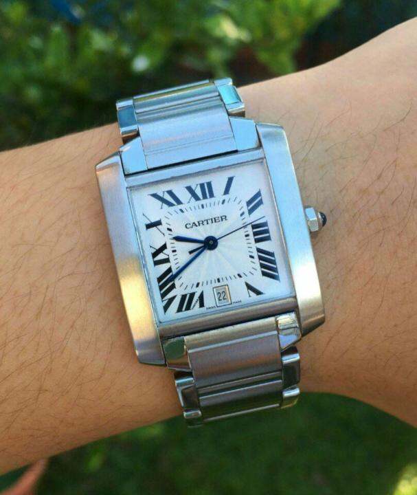 Cartier Tank Francaise 2302 Automatic Lazada