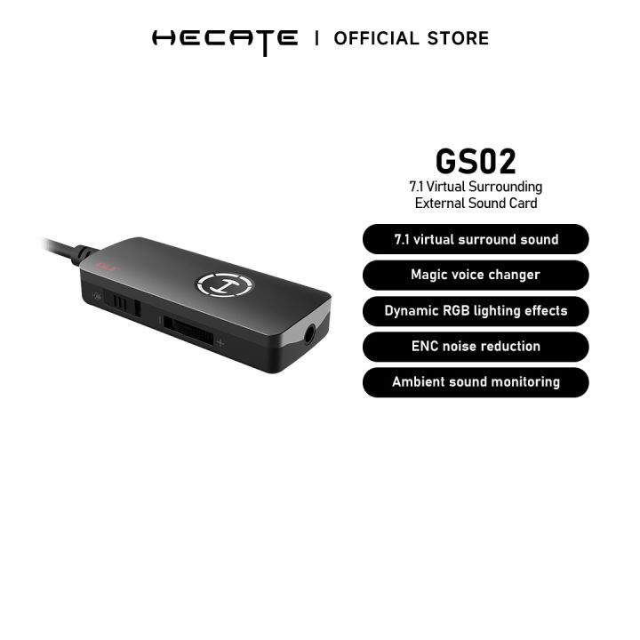 Edifier Hecate GS02 Professional Gaming USB 7.1 Virtual Surround ...