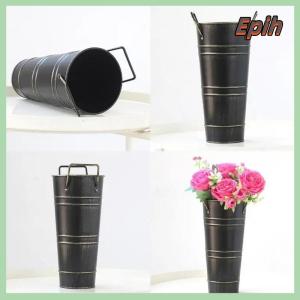 [Epih] New Metal Umbrella Holder Free Standing Umbrella Stand Rack Decorative Umbrella Holder Bin Multipurpose Walking Sticks Holder