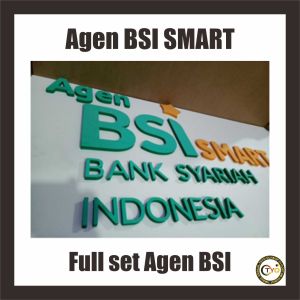 Agen BSI SMART BANK SYARIAH INDONESIA Tinggi 20cm