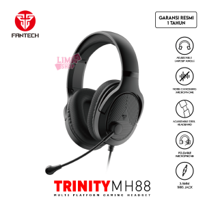 Fantech TRINITY MH88 Mobile Headphone Multiplatform Headset Gaming Mobile free Splitter