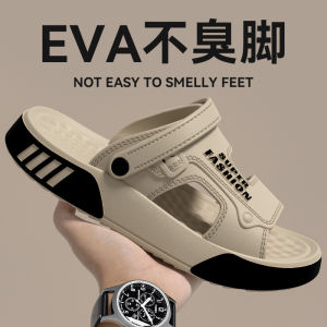 [Free Shipping] Mens summer outdoor sandals 2025 new style suitable for drivers non-slip odor-resistant and ideal for beach and water activities