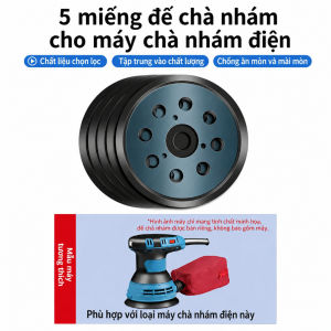 JINLIDA Tấm Chà Nhám 5 Inch 8 Lỗ Dành Cho Makita BO5010 BO5030 / K BO5031K BO5041KXOB01Z Sander