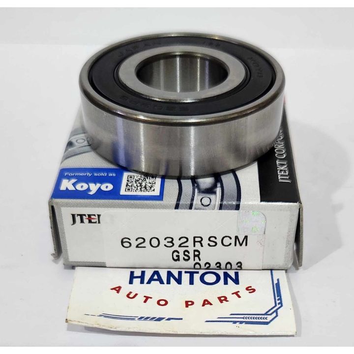Koyo Japan Rubber Ball Bearing 62032RSCM 17X40X12 | Lazada PH