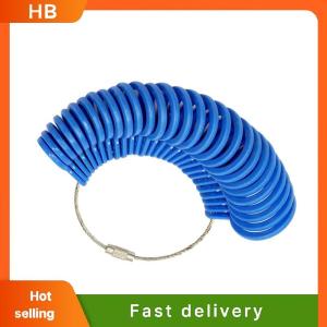HB Plastic Ring Size Finder Mandrel Stick Finger Gauge Kit DIY Jewelry Making Ring
