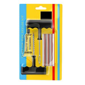 Bộ Dụng Cụ Vá Xăm Xe Không Ruột Mini Chuyên Dụng Cho Xe Hơi Xe Ô Tô Xe Máy Vá Lụi Vá Rút Bánh Không Săm Khẩn Cấp LAZYL