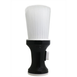 ที่ปัดฝุ่นลำคอใบหน้าตัดผมสำหรับช่างตัดผมแปรงสำหรับร้านเสริมสวยอุปกรณ์ตกแต่งผมแบบแปรงขนนุ่ม