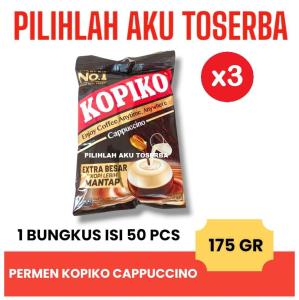 Permen Kopi KOPIKO CAPPUCCINO CANDY - (HARGA 3 BUNGKUS)