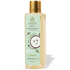 Little Rituals Wood-Pressed Organic Coconut Oil with Plant Actives 200ml Swiss Technology