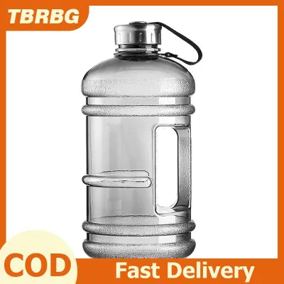 TBRBG 2L xách tay PETG công suất lớn chai nước đào tạo thể thao Workout uống chai Shaker chai với xử lý phòng tập thể dục ngoài trời