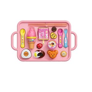 DOHOHO Role Play Feature Pudding Feeding Set Lunch Box Style Creative Decompression Early Education Toy Kawaii Simulation Food Ramen Feeding Toy Set Early Education