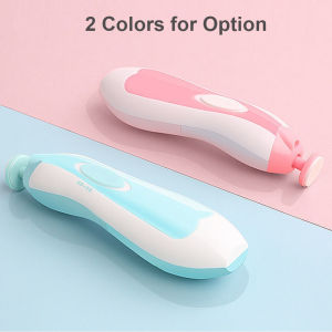 Baby Nail Clippers with LED Light and 6 Replacement Head Safe Electric Baby Toes with LED Light
