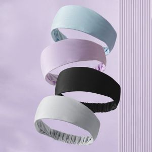 NUBE Yoga Headwear Yoga Hair Bands Ice silk Solid Color Elastic Gifts Ribbon Sports Headbands