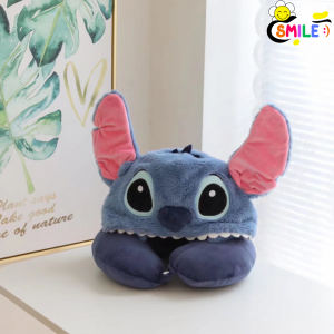 Smile😊 พร้อมส่ง💯 หมอนรองคอ รูปตัวยูรองคอนุ่ม ใส่แล้วนอนสบาย หมอนนวด หมอนรองคอตุ๊กตา น่ารัก หมอนพกพา หมอน