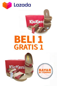 BELI 1 GRATIS 1...!!! SANDAL WEDGES WANITA KIKCERS TERBARU DAN PALING TRENDY