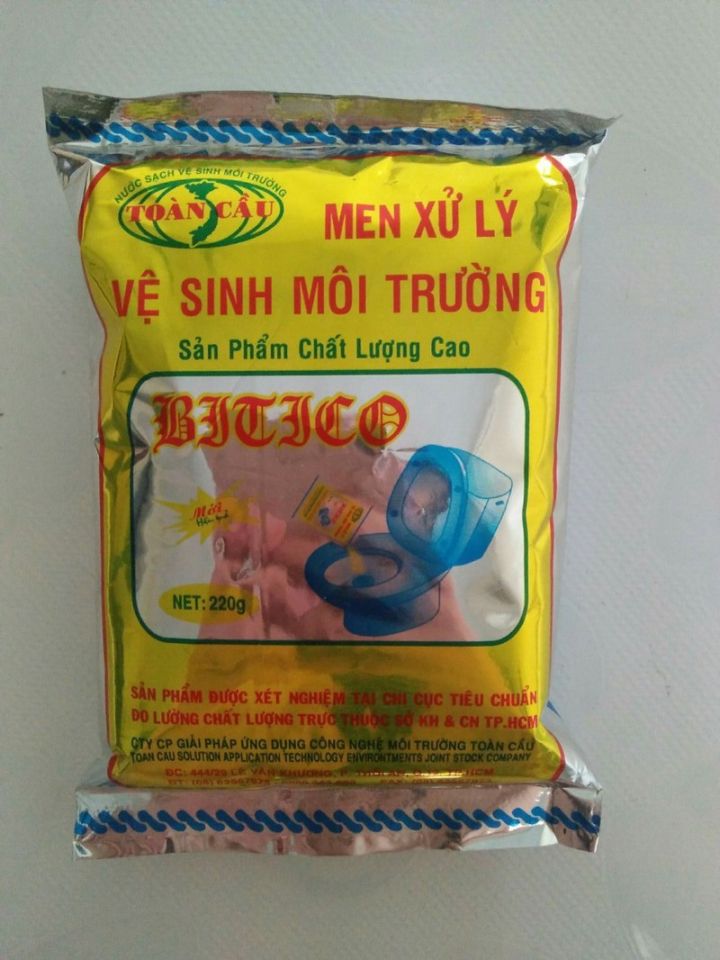 [HCM] Men vi Sinh xử lý bể phốt Hầm cầu hố ga chống hôi chống tắc bồn cầu cực hiệu quả - Lazada
